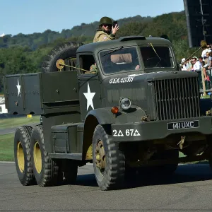 Goodwood Revival 2019 Collection: D-Day Commemoration, Track Parade.