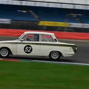 HSCC Silverstone Championship Finals October 2019 Framed Print Collection: HSCC HRSR Historic Touring Car Championship