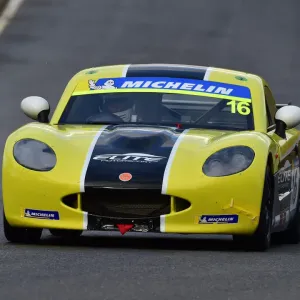 Print of William Aspin in a Ginetta G40 Junior at Brands Hatch