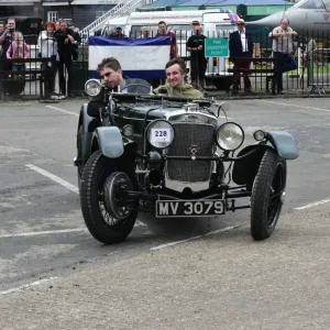 Timothy Jarrett's Frazer Nash TT replica print Timothy Jarrett's Frazer Nash TT replica print