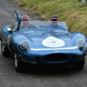 Jaguar D-Type Print at Brooklands Jaguar D-Type Print at Brooklands