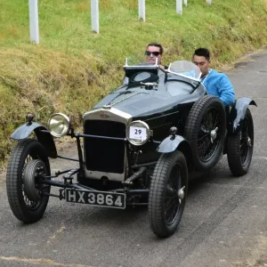 Annabel Jones in her Frazer Nash Interceptor, Print Annabel Jones in her Frazer Nash Interceptor, Print