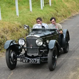 Timothy Jarrett's Frazer Nash TT replica at Brooklands Timothy Jarrett's Frazer Nash TT replica at Brooklands