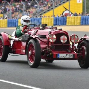 CM3 5664 Peter Sedlmeier, Dr Manfred Scontheimer, Aston Martin 2 litre speed