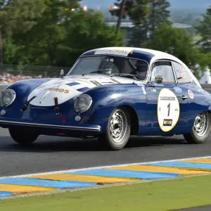 CM3 5677 Rahim Aga Khan, Andrew Prill, Richard Clark, Porsche 356 pre-A