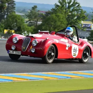 Le Mans Classic 2014 Jaguar XK 120 Print Le Mans Classic 2014 Jaguar XK 120 Print