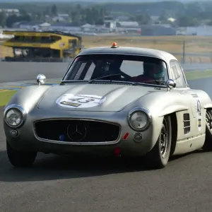 CM3 5691 Peter Mulder, Patrick Simon, Johannes Kleissel, Mercedes 300 SL