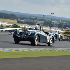 CM3 5697 Chris Ward, Jaguar XK 120, LXO 126