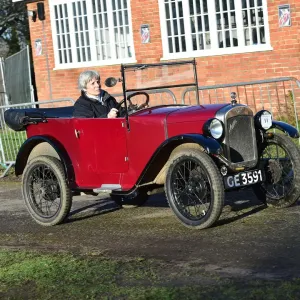 CM30 0907 Mrs Fabienne Muschamp, Austin 7 AD CM30 0907 Mrs Fabienne Muschamp, Austin 7 AD