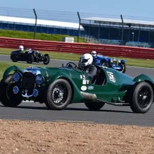 Lagonda V12 Print, Silverstone Circuit Lagonda V12 Print, Silverstone Circuit