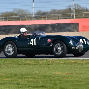 1950s Jaguar C-Type Print 1950s Jaguar C-Type Print