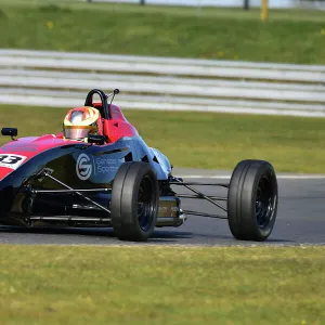 HSCC, Jim Russell Trophy Meeting, April 2021, Snetterton, Norfolk, Great Britain Poster Print Collection: Heritage Formula Ford Championship