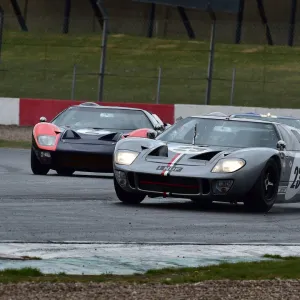 Donington Historic Festival 2021 Framed Print Collection: Amon Cup for GT40s