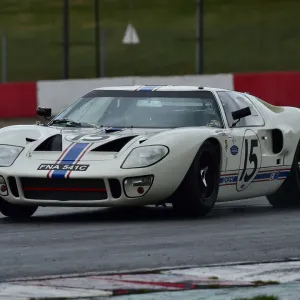Ford GT40 Print, Donington Historic Festival
