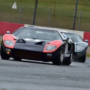 GT40 Print, Amon Cup Winner at Donington Park