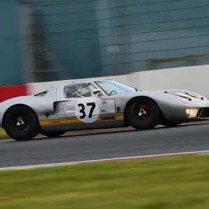 Ford GT40 Print, Amon Cup for GT40s at Donington Park