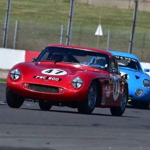 CM31 0109 Print: TVR Grantura Mk III at Donington Historic Festival CM31 0109 Print: TVR Grantura Mk III at Donington Historic Festival