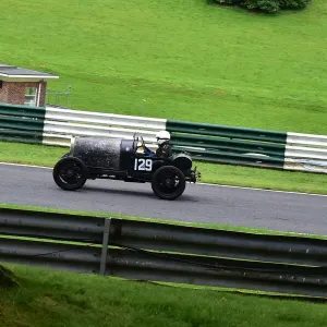 Bugatti T13 Racing Past Trees, Print Bugatti T13 Racing Past Trees, Print