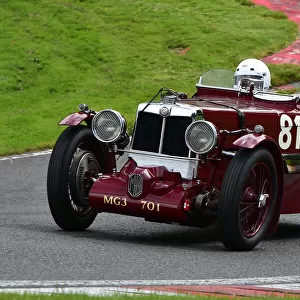 VSCC, Shuttleworth, Nuffield & Len Thompson Trophies Race Meeting Collection: Triple-M Register Race for Pre-War MG’s