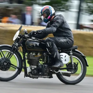 Velocette KTT MkVII Print Velocette KTT MkVII Print