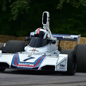Marino Franchitti in Brabham-Cosworth BT44B Print Marino Franchitti in Brabham-Cosworth BT44B Print
