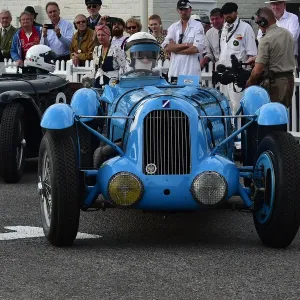 Print of Talbot-Lago Type 26 SS at Goodwood Revival