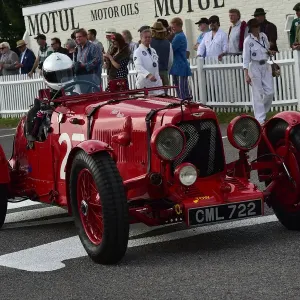 Aston Martin Ulster Print at Goodwood Revival 2021