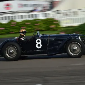 Print of Talbot-Lago T23 at the Brooklands Trophy