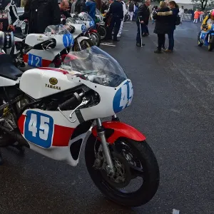 CM32 0353 A line up of Yamaha bikes CM32 0353 A line up of Yamaha bikes