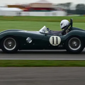CM32 1177 Darren McWhirter, Tojeiro-Jaguar. CM32 1177 Darren McWhirter, Tojeiro-Jaguar.