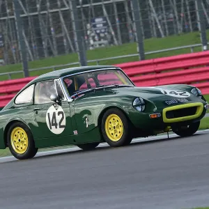 Motor Racing Legends, Silverstone, October 2021 Photographic Print Collection: HRDC Dunlop Allstars and Classic Alfa Challenge