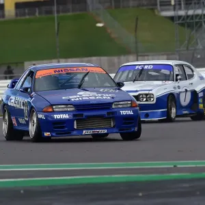CM32 3317 Ric Wood, Freddie Hunt, Nissan Skyline GT-R, Gary Pearson, Ford Capri RS3100 CM32 3317 Ric Wood, Freddie Hunt, Nissan Skyline GT-R, Gary Pearson, Ford Capri RS3100