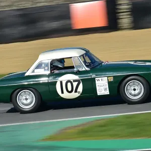 CM32 4518 Harry Willmott, Rick Willmott, MG B Roadster