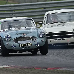 CM32 5823 Alexander Hewitson, Austin Healey 3000 Mk2, Allan Ross-Jones, Ford Lotus Cortina CM32 5823 Alexander Hewitson, Austin Healey 3000 Mk2, Allan Ross-Jones, Ford Lotus Cortina