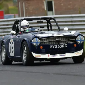 CM32 6191 David McDonald, Bailey Frost, Triumph TR6 CM32 6191 David McDonald, Bailey Frost, Triumph TR6