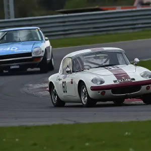 CM32 6250 Print of a Lotus Elan S2 racing at Snetterton CM32 6250 Print of a Lotus Elan S2 racing at Snetterton