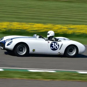 Print of a sports racing car at the Goodwood Motor Circuit Print of a sports racing car at the Goodwood Motor Circuit