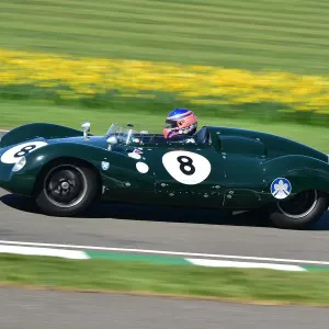 Print of a Cooper Climax T39 sports racing car Print of a Cooper Climax T39 sports racing car
