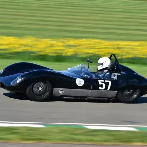 Print of a Lotus Climax MK1 racing car Print of a Lotus Climax MK1 racing car