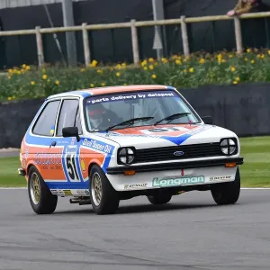 CM32 8265 Print of a Ford Fiesta on track CM32 8265 Print of a Ford Fiesta on track