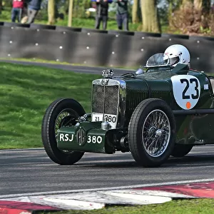 The Vintage Sports Car Club, Seaman and Len Thompson Trophies Race Meeting, Cadwell Park Circuit, Louth, Lincolnshire, England, June, 2022 Collection: Under 30s Scratch Race