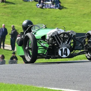 The Vintage Sports Car Club, Seaman and Len Thompson Trophies Race Meeting, Cadwell Park Circuit, Louth, Lincolnshire, England, June, 2022 Poster Print Collection: Vintage Seaman, Historic Seaman & Flockhart Trophies Race for Vintage and Pre 1966 Racing Cars