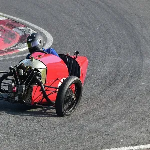 The Vintage Sports Car Club, Seaman and Len Thompson Trophies Race Meeting, Cadwell Park Circuit, Louth, Lincolnshire, England, June, 2022 Photographic Print Collection: Len Thompson Memorial Trophy Race for VSCC Specials