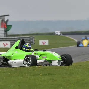 HSCC Snetterton 300 April 2022 Framed Print Collection: Monoposto Championship Group 1