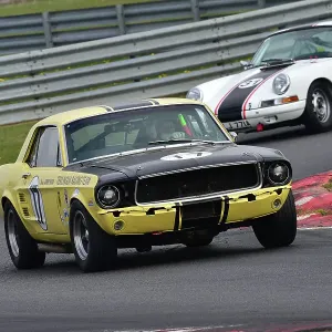CM33 0718 Adam Simmonds, Ford Mustang, Andrew Walton, Porsche 911 CM33 0718 Adam Simmonds, Ford Mustang, Andrew Walton, Porsche 911