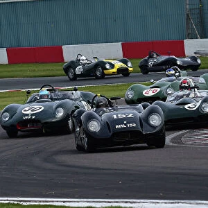 CM33 1651 John Spiers, Chris Ward, Lister Jaguar Knobbly, Stephan Jobstl, Andy Willis, Lotus 15, David Hart