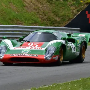 CM33 3141 Print: A Lola T70 MK3B at Brands Hatch CM33 3141 Print: A Lola T70 MK3B at Brands Hatch