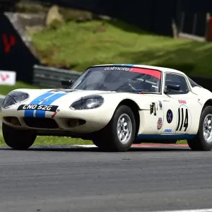 CM33 3509 Print: Alex Montgomery in a Marcos 1600 GT CM33 3509 Print: Alex Montgomery in a Marcos 1600 GT