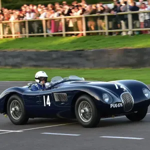 CM33 9801 Ben Cussons, Mike Malone, Jaguar C-Type CM33 9801 Ben Cussons, Mike Malone, Jaguar C-Type