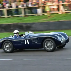 CM33 9856 Ben Cussons, Mike Malone, Jaguar C-Type CM33 9856 Ben Cussons, Mike Malone, Jaguar C-Type